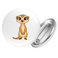 Button Erdmännchen Comic