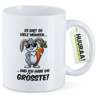 Kaffeetasse viele Möhren.. Ich habe die grösste...