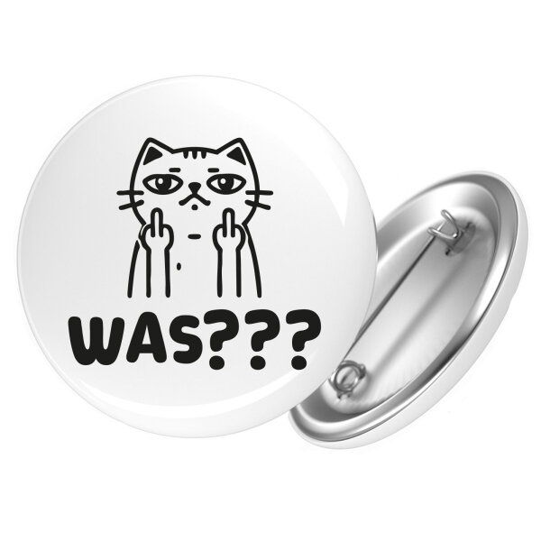 Button Was? grimmige Katze
