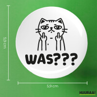 Button Was? grimmige Katze