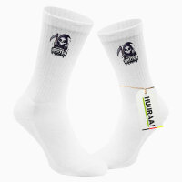 Unisex Socken So viele Idioten nur eine Sense Sensenmann Größe 37/46 White Motiv Tennissocken
