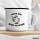 Emaille Tasse Peace was never an option Gans 300ml Vintage