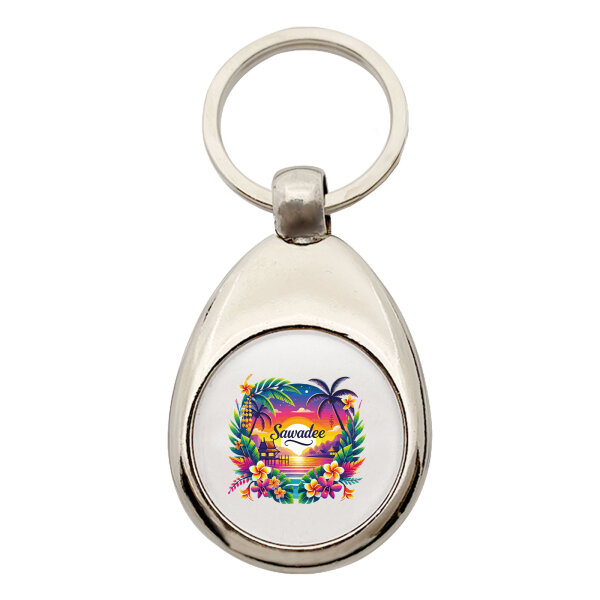Schlüsselanhänger Sawadee thailändische Begrüßung