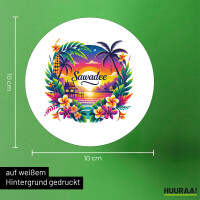 Aufkleber Sawadee thailändische Begrüßung 10cm