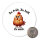 Magnet Zu früh. Zu hell. Zu wach. grimmiges Huhn 59mm Kühlschrankmagnet