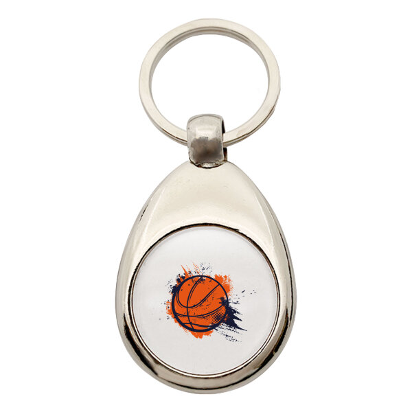 Schlüsselanhänger Basketball bunt