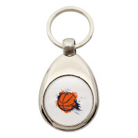 Schlüsselanhänger Basketball bunt...