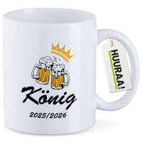 Kaffeetasse König 2025/26 Schützenfest 330ml