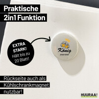 Magnet König 2025/26 Schützenfest 59mm Kühlschrankmagnet