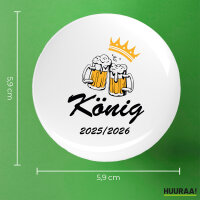 Button König 2025/26 Schützenfest rund