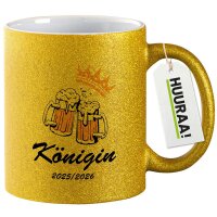 Glitzertasse Königin 2025/26 Schützenfest 330ml