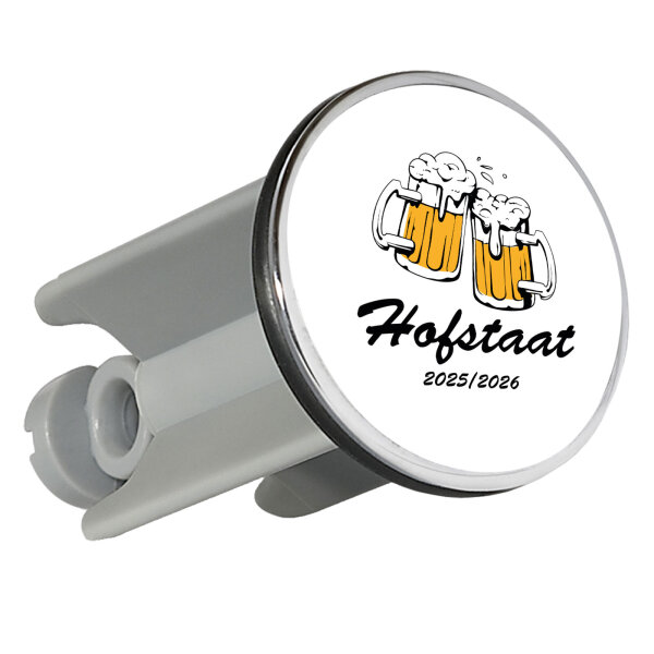 Waschbeckenstöpsel Hofstaat 2025/26 Schützenfest 4cm