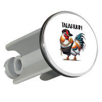 Waschbeckenstöpsel Talahuhn Meme Talahon 4cm...