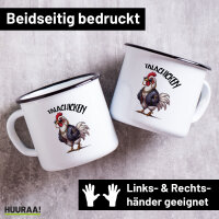 Emaille Tasse Talachicken Meme Talahon 300ml Vintage...