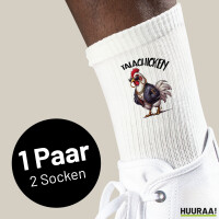 Unisex Socken Talachicken Meme Talahon Baumwolle