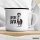 Emaille Tasse Hipser Lama Comic Meme 300ml Vintage