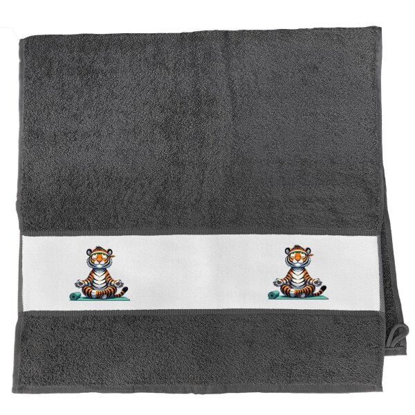 Handtuch Yoga Tiger Comic 50x100cm