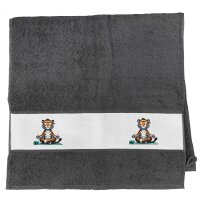 Handtuch Yoga Tiger Comic 50x100cm