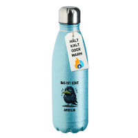 Trinkflasche Das ist echt Amselig Amsel Meme 500ml Blue...