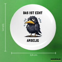 Button Das ist echt Amselig Amsel Meme