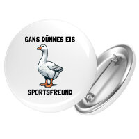 Button Gans dünnes Eis Sportsfreund Gans Meme