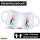 Kaffeetasse Tennis Spieler bunte Silhouette 330ml