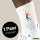 Unisex Socken Tennis Spieler bunte Silhouette Größe 37/46 White Motiv Tennissocken
