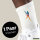 Unisex Socken Tennis Spielerin bunte Silhouette Größe 37/46 White Motiv Tennissocken
