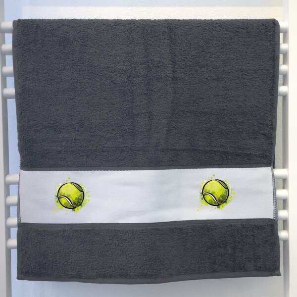 Handtuch Tennisball Comic 50x100cm