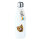 Trinkflasche Baseballhandschuh und Ball Spieler bunte Silhouette 500ml Edelstahl Wasserflasche