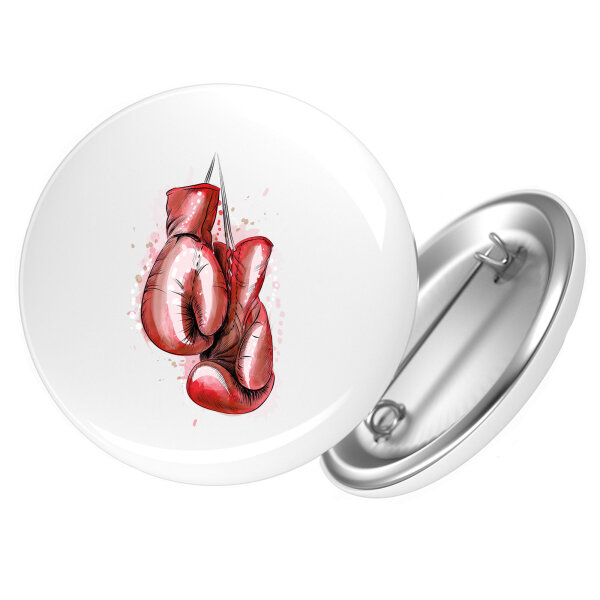 Button Boxhandschuh Comic