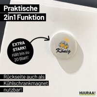 Magnet König Schützenfest 59mm Kühlschrankmagnet