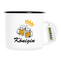 Emaille Tasse Königin Schützenfest 300ml...