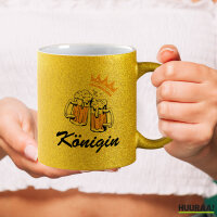 Glitzertasse Königin Schützenfest 330ml