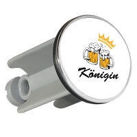 Waschbeckenstöpsel Königin Schützenfest 4cm