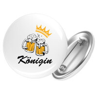 Button K&ouml;nigin Sch&uuml;tzenfest rund