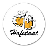 Aufkleber Hofstaat Schützenfest 10cm rund