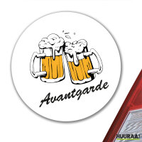 Aufkleber Avantgarde Schützenfest 10cm rund