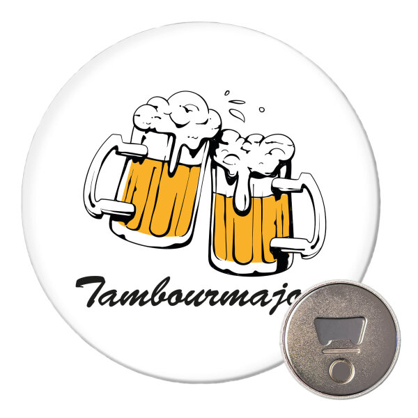 Magnet Tambourmajor Spielmannszug 59mm Kühlschrankmagnet