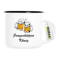 Emaille Tasse Jungschützenkönig...