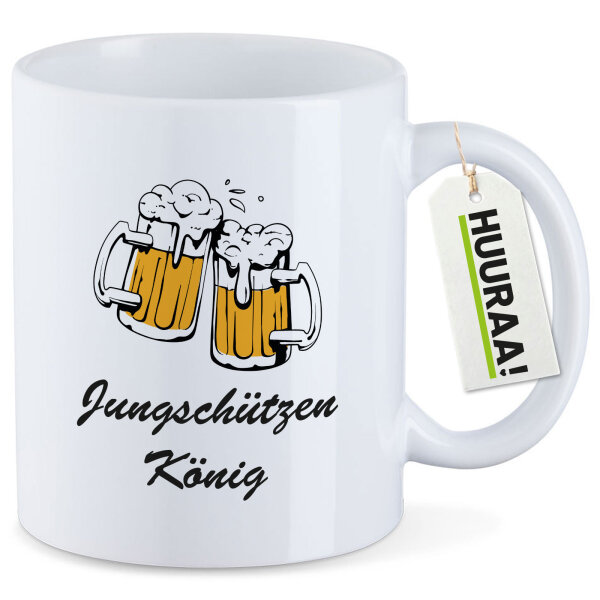 Kaffeetasse Jungschützenkönig Schützenfest 330ml