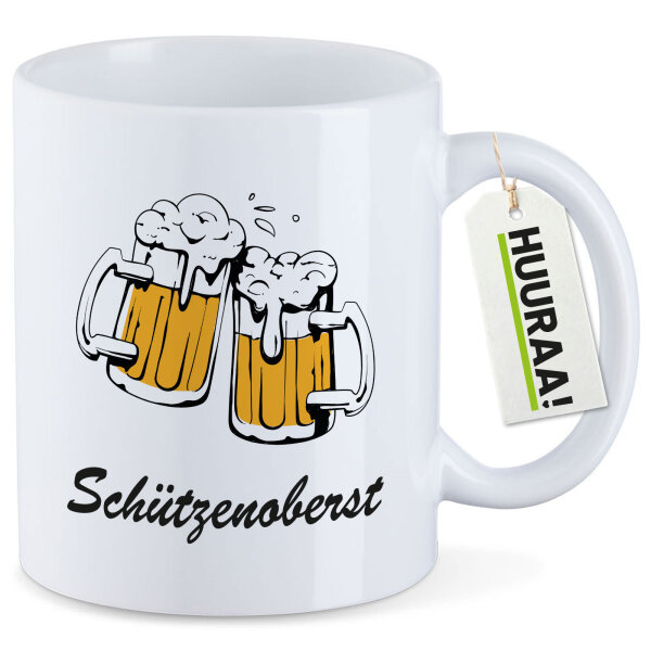 Kaffeetasse Schützenoberst Schützenfest 330ml