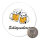 Magnet Schützenoberst Schützenfest 59mm Kühlschrankmagnet