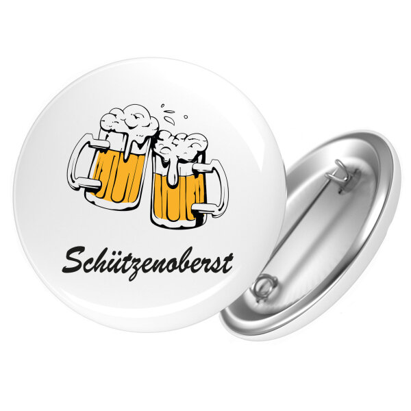 Button Schützenoberst Schützenfest