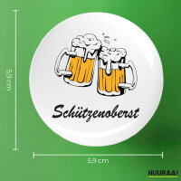 Button Schützenoberst Schützenfest