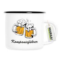 Emaille Tasse Kompanieführer Schützenfest 300ml...