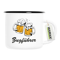Emaille Tasse Zugführer Schützenfest...