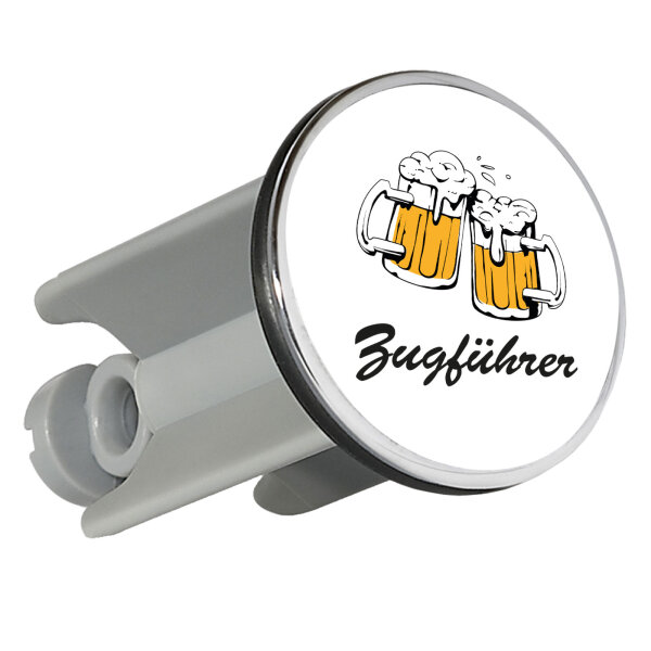 Waschbeckenstöpsel Zugführer Schützenfest Spielmannszug 4cm Abflussstopfen