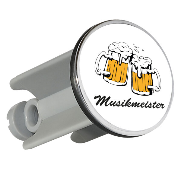 Waschbeckenstöpsel Musikmeister Schützenfest 4cm