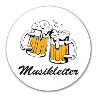 Aufkleber Musikleiter Spielmannszug 10cm